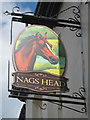 The Nags Head sign