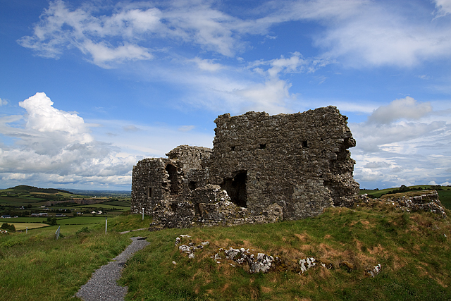 Castles of Leinster: Dunamase, Laois (2) © Mike Searle :: Geograph Ireland