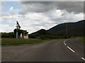 Bus shelter at the junction of Maclean