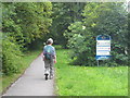 The Thames Path approaching Runnymede