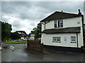 Looking out from the car park at The Spread Eagle