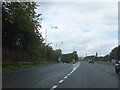 Slip road off A470 to industrial estates in Taff Vale