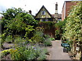 The rear of no. 84 Abbey Street, viewed from the end of the garden