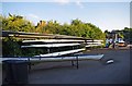 Rowing boats at Bewdley Rowing Club