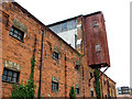 Warehouse beside Halesworth railway station (detail)