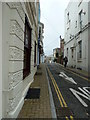 Looking from Union Street into Union Road