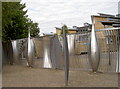 School gates, Portishead Primary