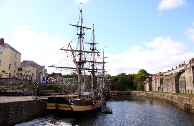 Tall ships in Charlestown Harbour © Steve Daniels :: Geograph Britain ...