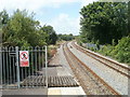 The view from the NW edge of Llantwit Major railway station