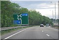 A249 approaching the M20