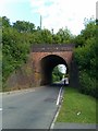 Railway bridge over Lymington Bottom Road