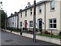 Georgian style houses alongside the A24 at Seaforde