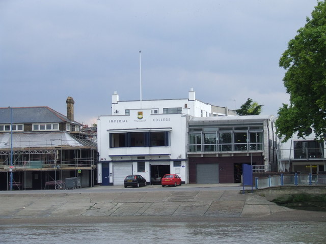 Imperial College boathouse, near Putney