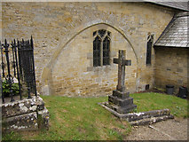 SE8983 : Former chapel arch at St Mary's, Ebberston by John S Turner