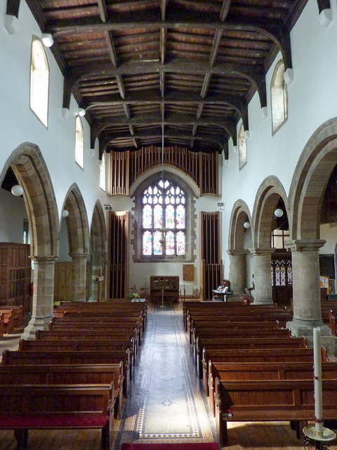 St Mary's Parish Church, Barnard Castle. Interior