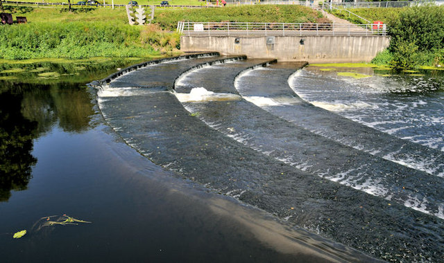 The Lagan weir, Lisburn (8) © Albert Bridge :: Geograph Britain and Ireland