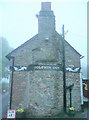 End gable wall, The Dolphin Inn