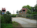 Blaxhall Hall Crossing at Hoo Lane, Little Glemham