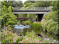 SD7210 : River Tonge, Bridge at Britannia Way by David Dixon