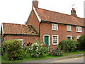 A cottage garden in Great Glemham