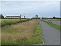 Pegswood Fire Station and the A197