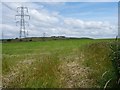 Pylons north of  Black Dyke Lane