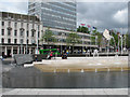 Market Square fountains