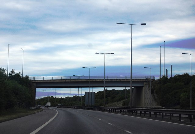 Bridge at Alconbury, A14 © N Chadwick :: Geograph Britain and Ireland