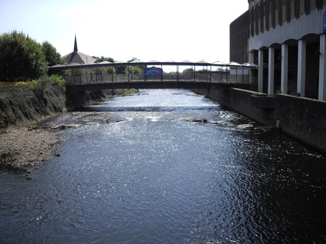 Afon Afan, Port Talbot © John Lord :: Geograph Britain and Ireland