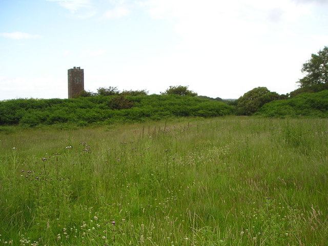 Walwyn's Castle and church
