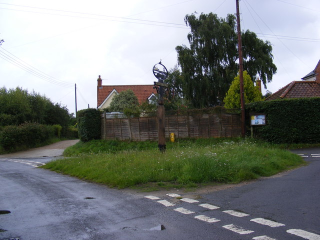 Eastbridge Village sign