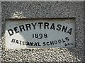 Plaque, Derrytrasna National Schools