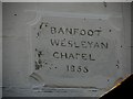 Plaque, Methodist Church, Charlestown