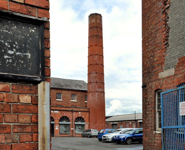 Former mill chimney, Belfast