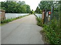 Old Wickham Lane crossing the main line from London to Brighton