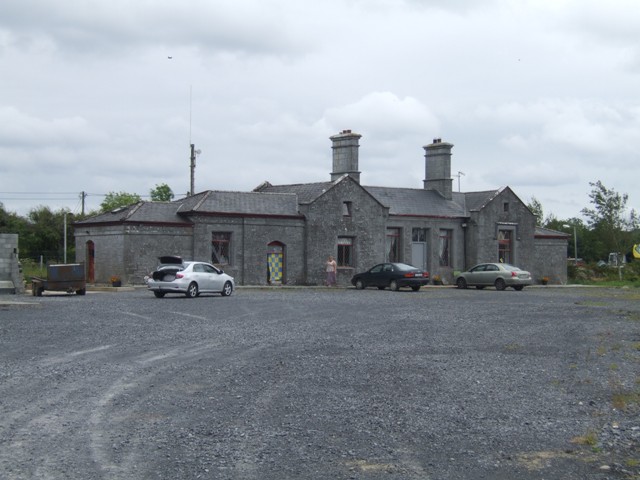 Former station at Knockcroghery