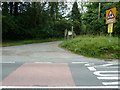 Bridleway and entrance to Lullings Farm