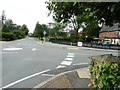 Mini-roundabout by the Rose and Crown