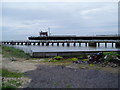 Gorleston Pier seen from South Denes, Great Yarmouth