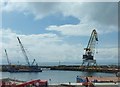 Dockside cranes