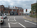 Queensway roundabout traffic lights