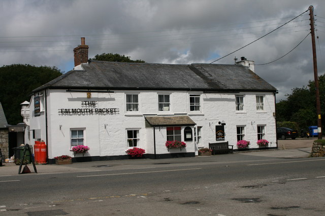 The Falmouth Packet Inn © Elizabeth Scott :: Geograph Britain and Ireland