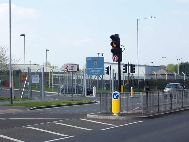 RAF Northolt entrance © Ian Harrison :: Geograph Britain and Ireland