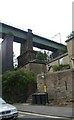 Dinting Viaduct from below