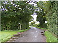 TM4363 : Buckleswood Road & the footpath to Fisher's Farm & Abbey Lane by Geographer