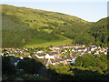 View over Abergynolwyn