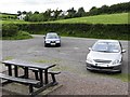 H6907 : Car Park and Picnic Area at the western end of Lough Sillan by Eric Jones