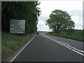 A40 approaching  Compton Abdale crossroads