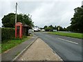 Derelict telephone box at Alfold Crossways