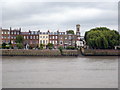 Riverside houses in Chiswick Mall